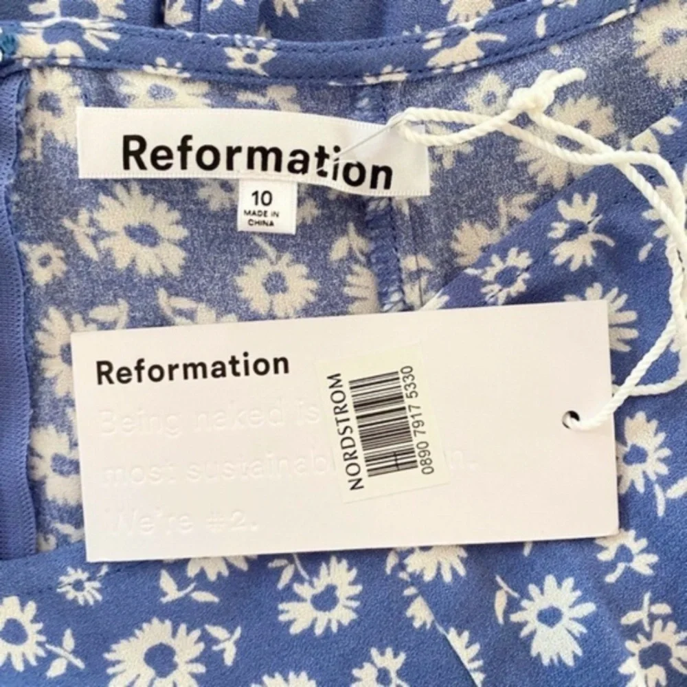 NEW Reformation Zoe Skirt Romi 10